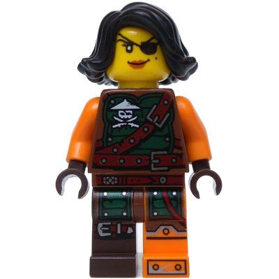 Minifigur Cyren in Belt Outfit aus Set 70593