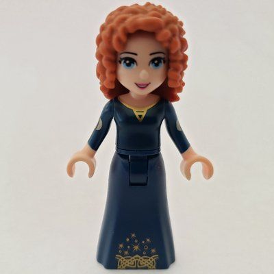 Minifigur Merida - Dark Blue Dress aus Set 41051