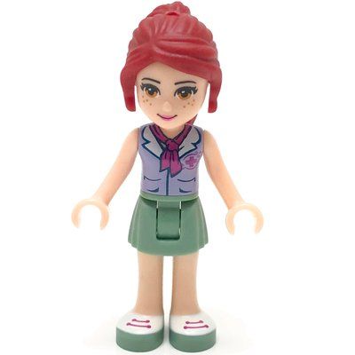Minifiguur Mia - Lavender Blouse, Sand Green Skirt uit set 41059
