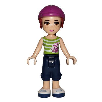 Figurine Mia - White/Lime Top, Dark Blue Trousers du set 41099