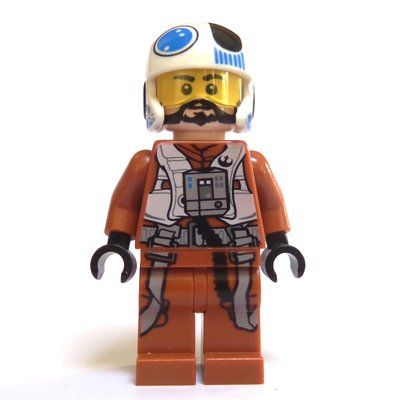 Minifigur Temmin 'Snap' Wexley / Resistance Pilot aus Set 75125