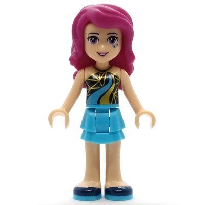 Figurine Livi - Black Top, Medium Azure Skirt du set 41117