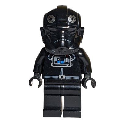 Figurine TIE Pilot, Plain Legs, Printed Black Head du set 9492