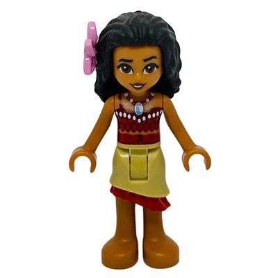 Figurine Moana - Red Shirt, Tan Skirt du set 41150