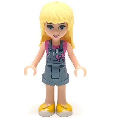Minifigure Stephanie - Magenta Top, Sand Green Apron from set 41310