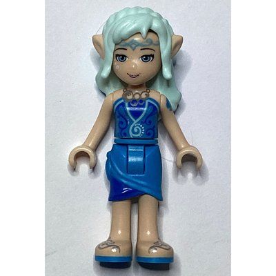 Minifigura Naida Riverheart in Dark Azure Wrap Skirt del set 41187