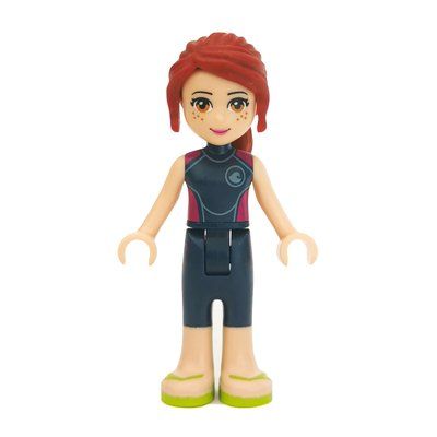 Minifigur Velvet - Dark Blue Wetsuit aus Set 41315