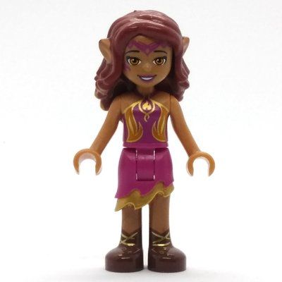 Figurine Azari Firedancer in Magenta and Gold Outfit du set 41185