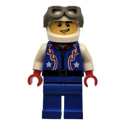 Figurine Pilot - Blue Torso, Blue Legs, White Helmet du set 31076
