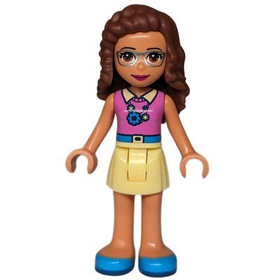 Figurine Olivia - Magenta Top, Bright Light Yellow Skirt du set 41340