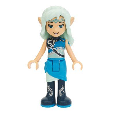 Figurine Naida Riverheart in Dark Azure and Light Aqua Outfit du set 41196