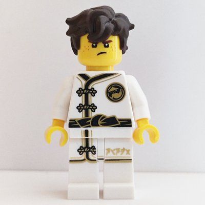 Figurine Jay in White Training Gi du set 5004394