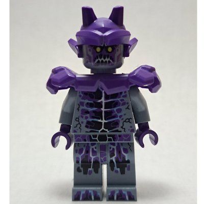 Figurine Stone Stomper with Dark Purple Shoulder Armor du set 70357