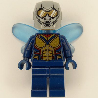Figurine The Wasp (Hope van Dyne) with Trans-Medium Blue Wings du set 76109