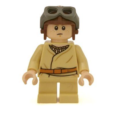 Figurine Anakin Skywalker, Child, Reddish Brown Helmet du set 75258