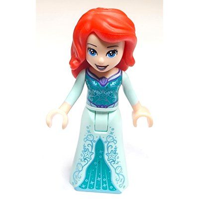 Figurine Ariel - Human Form, Light Aqua Dress du set 41160