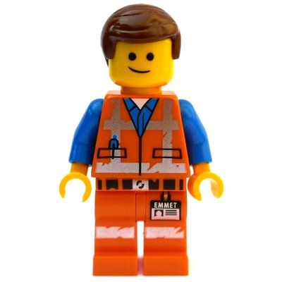 Figurine Emmet, Worn Outfit, Happy / Frustrated du set 70842