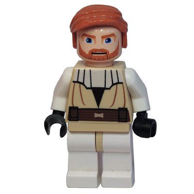Figurine Obi-Wan Kenobi, White Legs (Clone Wars) du set 7753