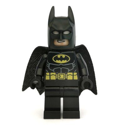Figurine Batman, Black Suit, Black Cape and Cowl, Yellow Batman Logo (39444 Cape) du set 77903