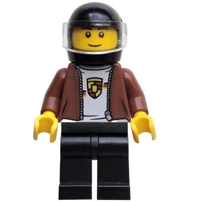 Figurine Reddish Brown jacket, Porsche Sweater, Black Legs du set 75895