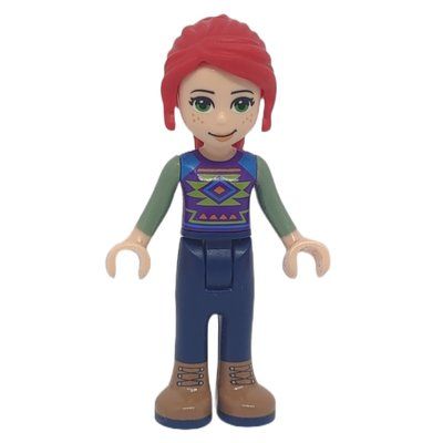 Figurine Mia - Christmas Sweater, Dark Blue Trousers du set 41382