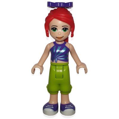 Figurine Mia - Dark Purple Top, Lime Trousers du set 41337