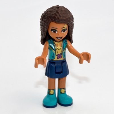 Figurine Andrea - Dark Turquoise Jacket, Dark Blue Skirt du set 41400