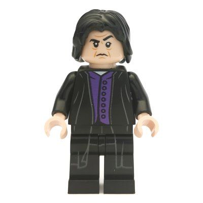 Figurine Professor Severus Snape, Long Robes over Dark Purple Vest (Shirt Tails Print) du set 75953