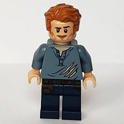 Minifigure Owen Grady with Clawed Shirt del set 75929