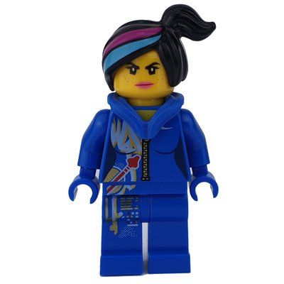 Minifigura Wyldstyle in blue jumpsuit del set 70816
