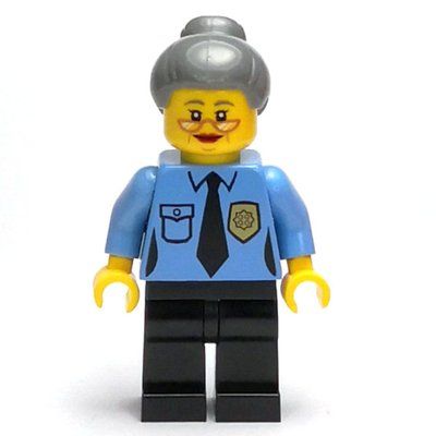 Minifiguur Ma Cop uit set 70809
