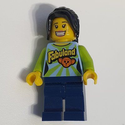 Minifiguur Fabuland Girl uit set 70813