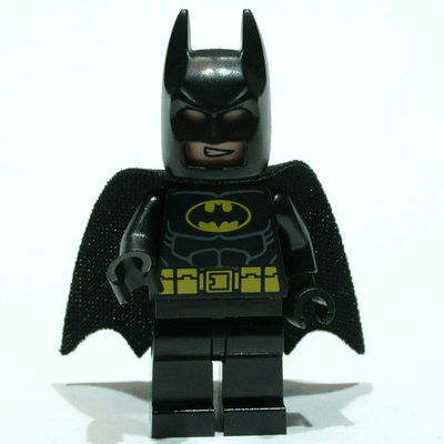 Figurine Batman, Black Suit, Black Cape and Cowl, Yellow Batman Logo, White Headband (37157 Cape) du set 212326