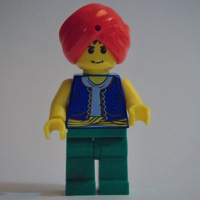 Minifigure Babloo del set 7414
