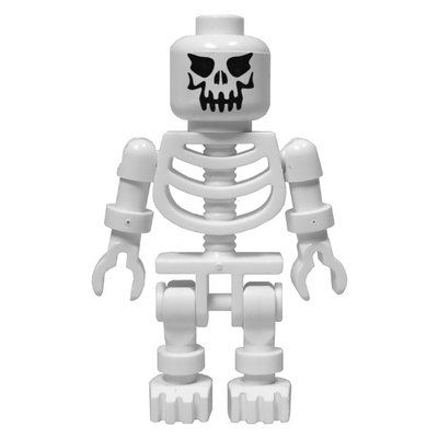 Figurine Skeleton, Evil Face, Ball Joint Arms du set 4757
