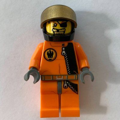 Figurine Gold Tooth with Helmet du set 8635