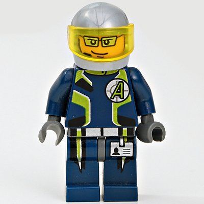 Minifigure Agent Fuse with Helmet del set 8630