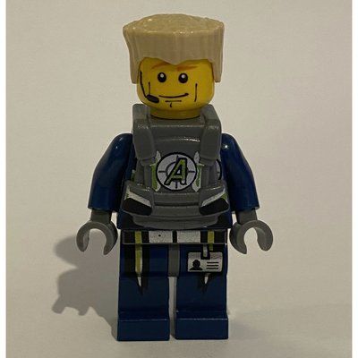 Minifiguur Agent Swipe uit set 8967