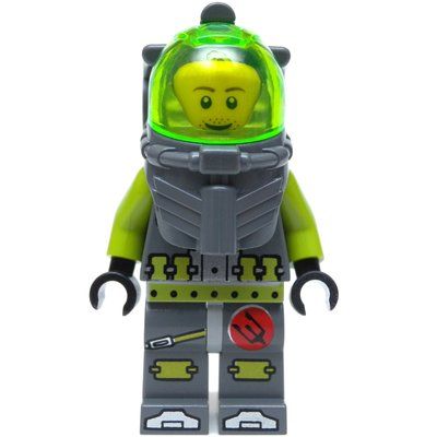 Figurine Lance Spears, Trans-Bright Green Visor du set 8079