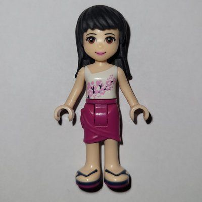 Figurine Maya - White Top, Magenta Skirt du set 41015