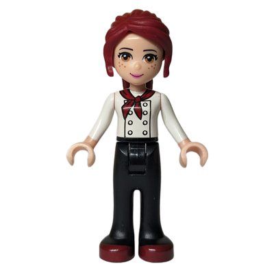 Figurine Mia - White Chef Jacket, Black Pants du set 41006