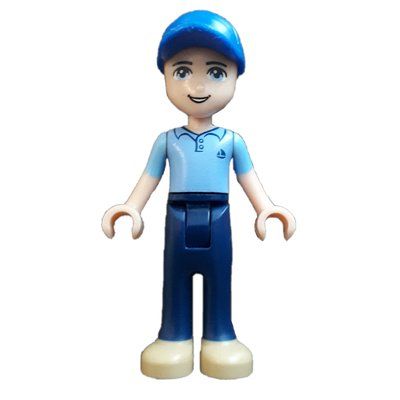 Figurine Andrew - Medium Blue Shirt, Dark Blue Trousers, Cap du set 41056