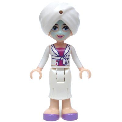 Minifigura Sophie - Face Mask, White Robe del set 41058