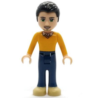 Figurine Luis - Orange Sweater, Dark BLue Trousers du set 41095
