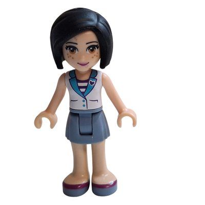 Figurine Sandra - White Vest, Sand Green Skirt du set 41109