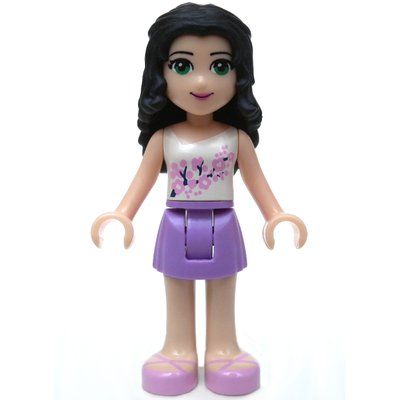 Figurine Emma - White Top, Medium Lavender Skirt du set 41093