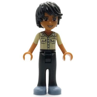 Minifigur Matthew - Tan Shirt, Black Trousers aus Set 41100
