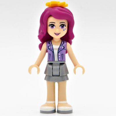 Minifigur Livi - Medium Lavender Top, Flat Silver Skirt' aus Set 41106