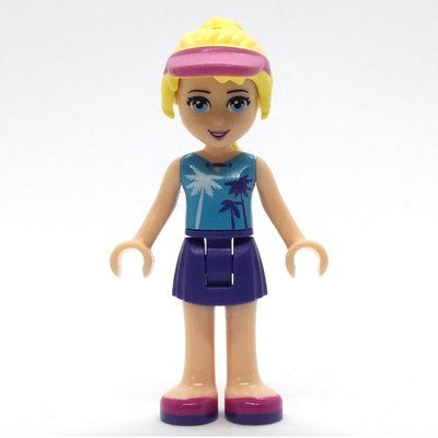 Figurine Stephanie - Medium Azure Top, Dark Purple Skirt du set 41129