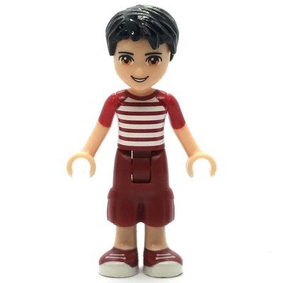 Figurine Nate - White/Red Shirt, Dark Red Trousers du set 41129